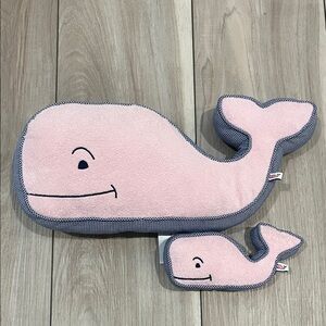 Vineyard Vines Baby Whale Pillow and Rattle